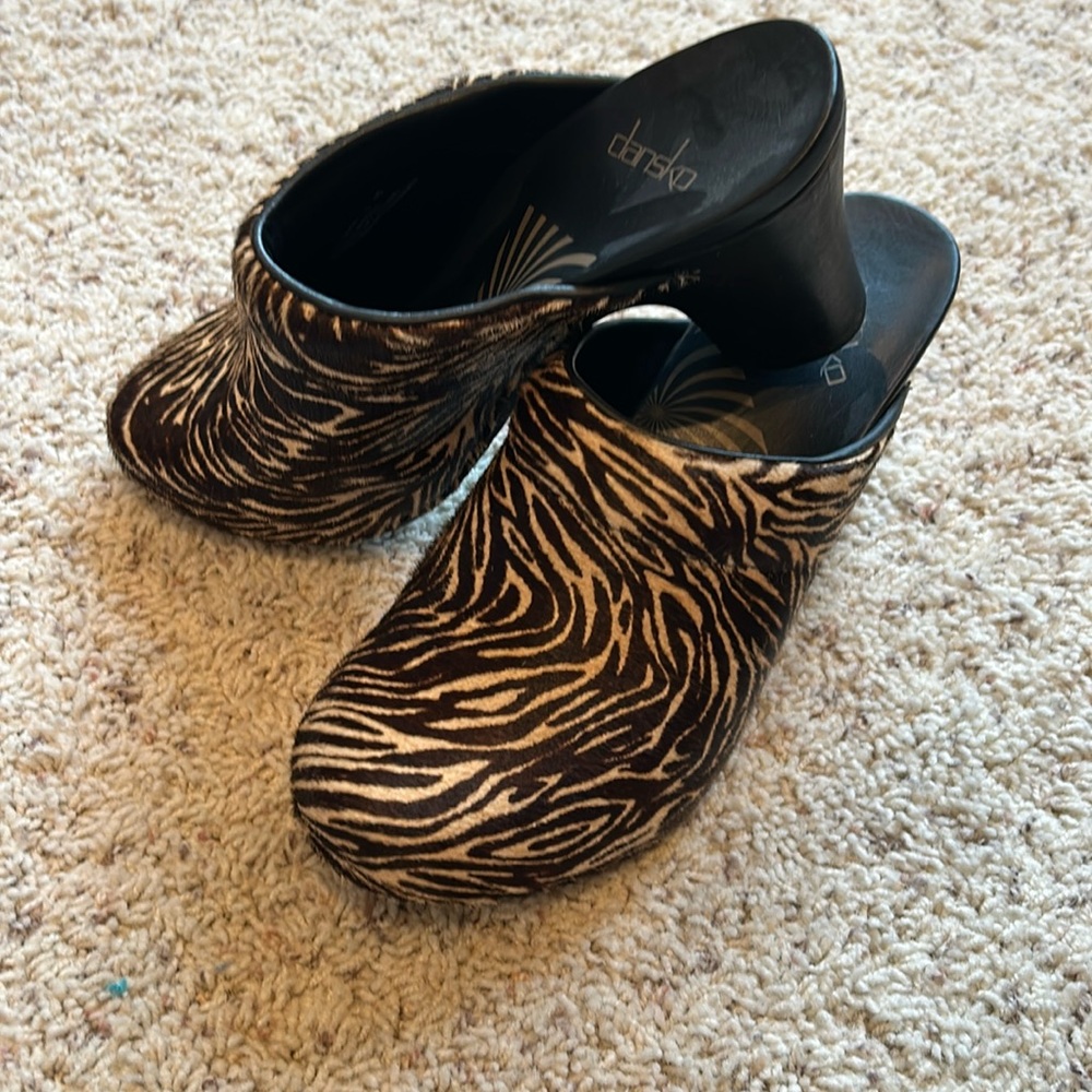 Dansko Animal Print Clogs